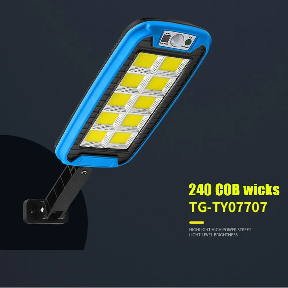 

Solar Light Outdoor LED PIR Motion Sensor Remote Control IP65 Waterproof Solar Street Lamp For Garden Wall Night Lights