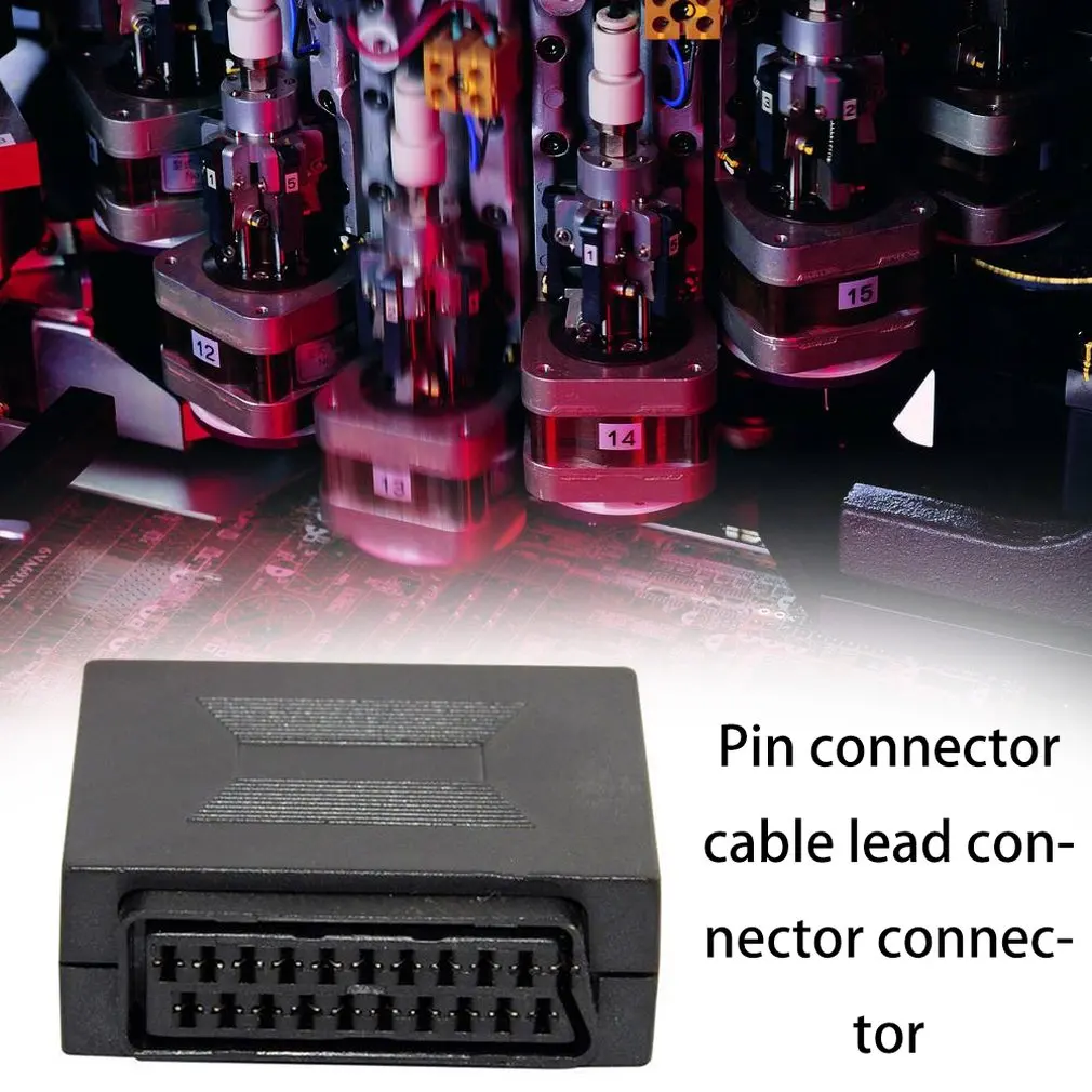 21 Pin Scart соединительный кабель свинцовый соединитель Соединительный адаптер