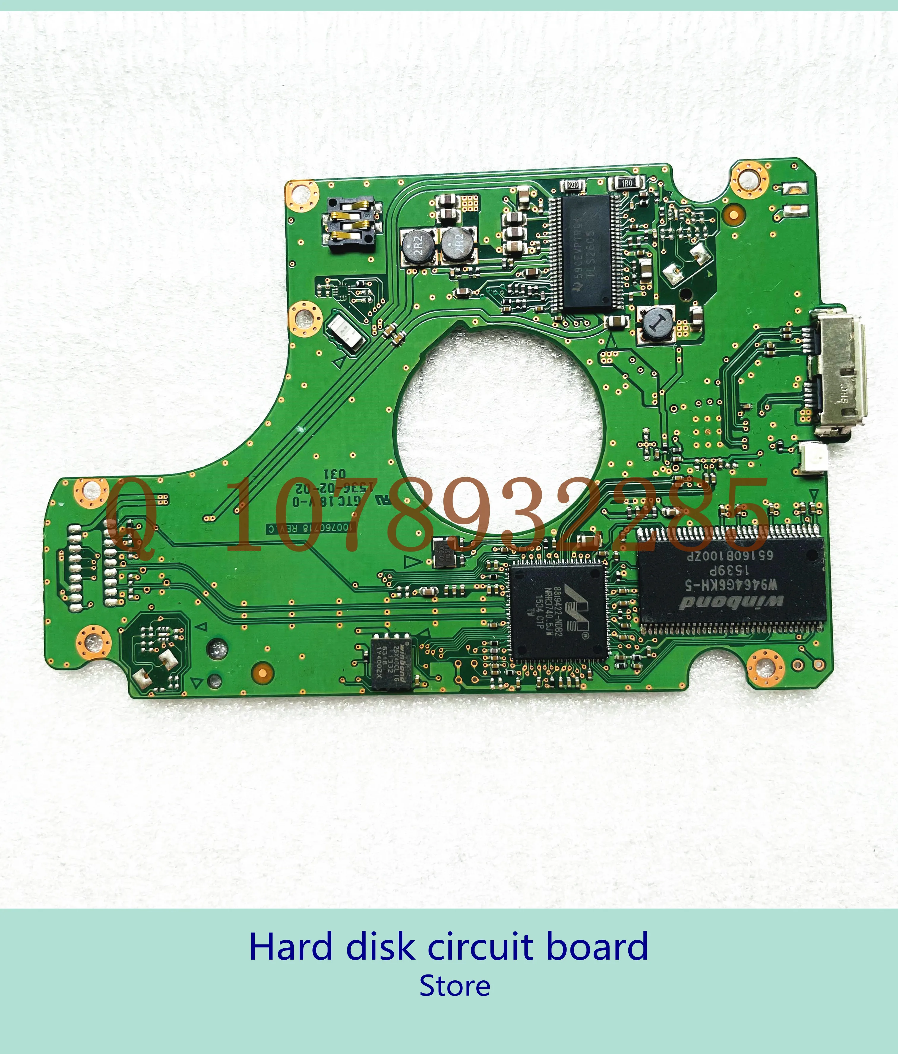 

100760718 REV B/C M8U R00 Samsung Ноутбук жесткие диски печатная плата для 2,5 USB3.0 HDD ST1000LM025