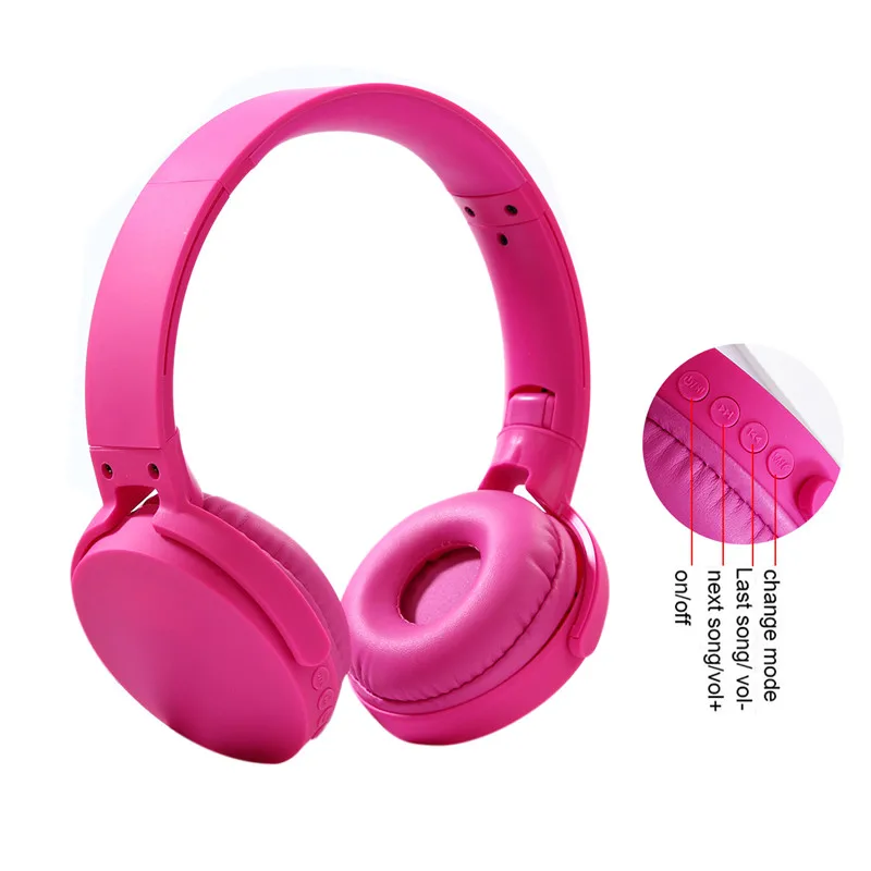 

Спортивные Bluetooth-наушники, беспроводная гарнитура, регулируемая складная Hi-Fi стереогарнитура с супер басами, игровая гарнитура с микрофоно...