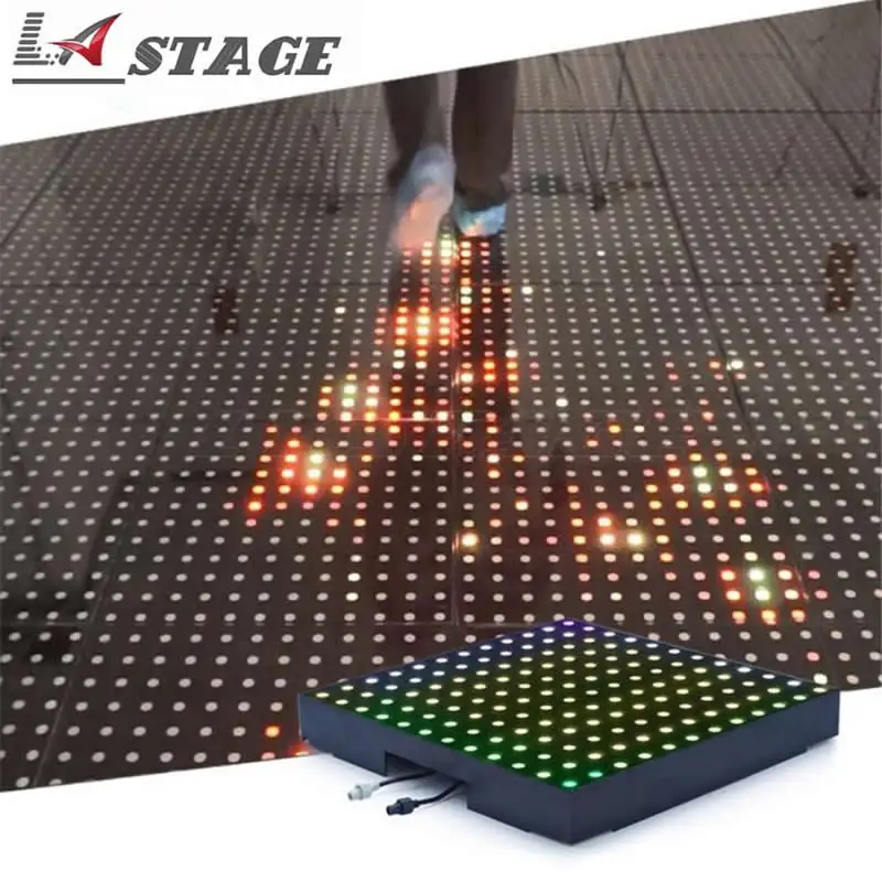 12x12 пикселей ночной клуб/Диско/KTV RGB смешивание цветов интерактивный СВЕТОДИОДНЫЙ