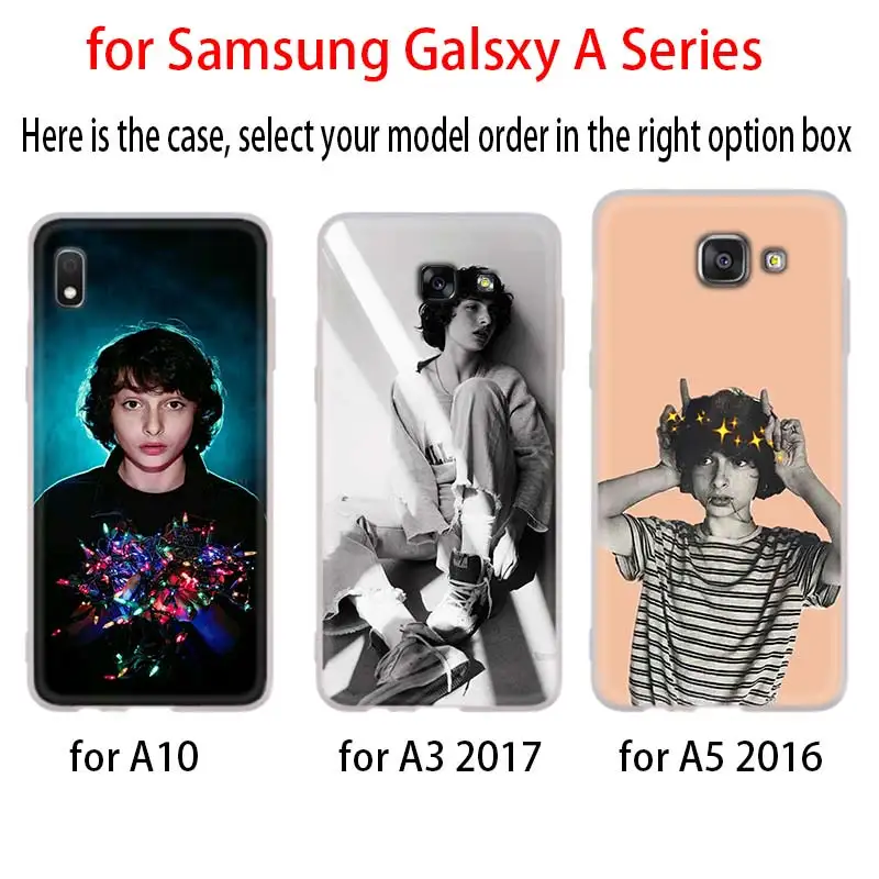 Case For Samsung Galaxy A12/A20/A51/A70/A20s/A21s/A32/A50/A50s/A42/A52/A72 5G A8 A7 A6 2018 Cover Finn Wolfhard Stranger Things | Мобильные