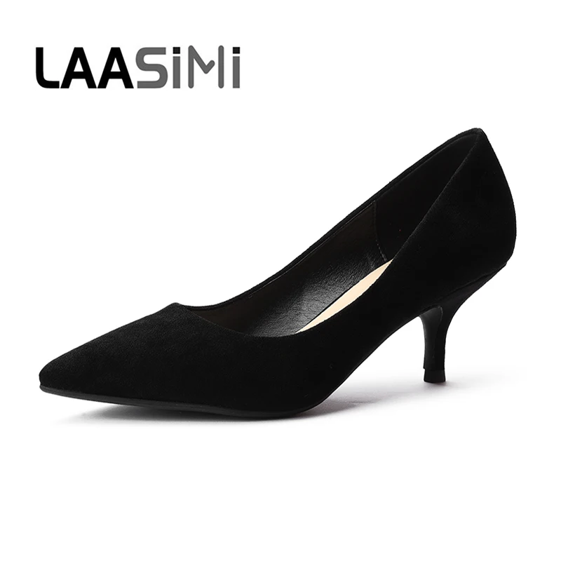 

LAASIMI Women's High Heels Women Pumps Pointed Toe Work Pump Stiletto Shoes Woman Wedding Shoes Office Career Elegant Pumps