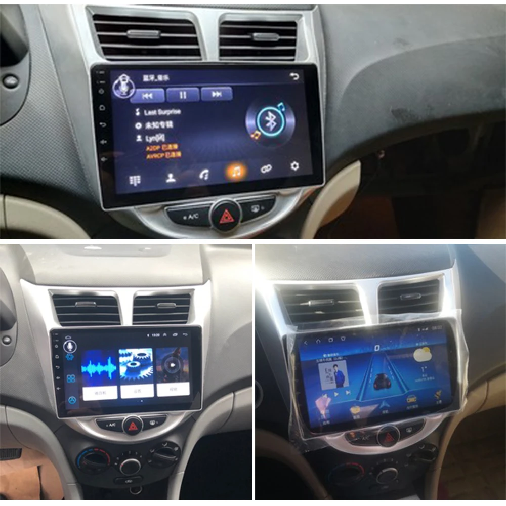 Автомобильный мультимедийный плеер стерео GPS DVD Радио Навигация Android экран для
