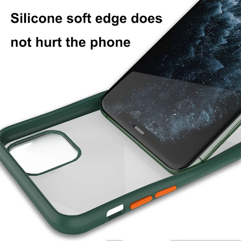 Luxury Shockproof Phone Case For Xiaomi Mi 9 CC9e A3 lite Silicone Matte TPU Cover Redmi 7 8 7A 8A K20 Note 10 6 Pro Fundas |