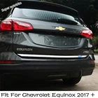 Аксессуары Lapetus внешняя задняя дверь багажника, накладка на дверь, накладка из нержавеющей стали, подходит для Chevrolet Equinox 2017 - 2020