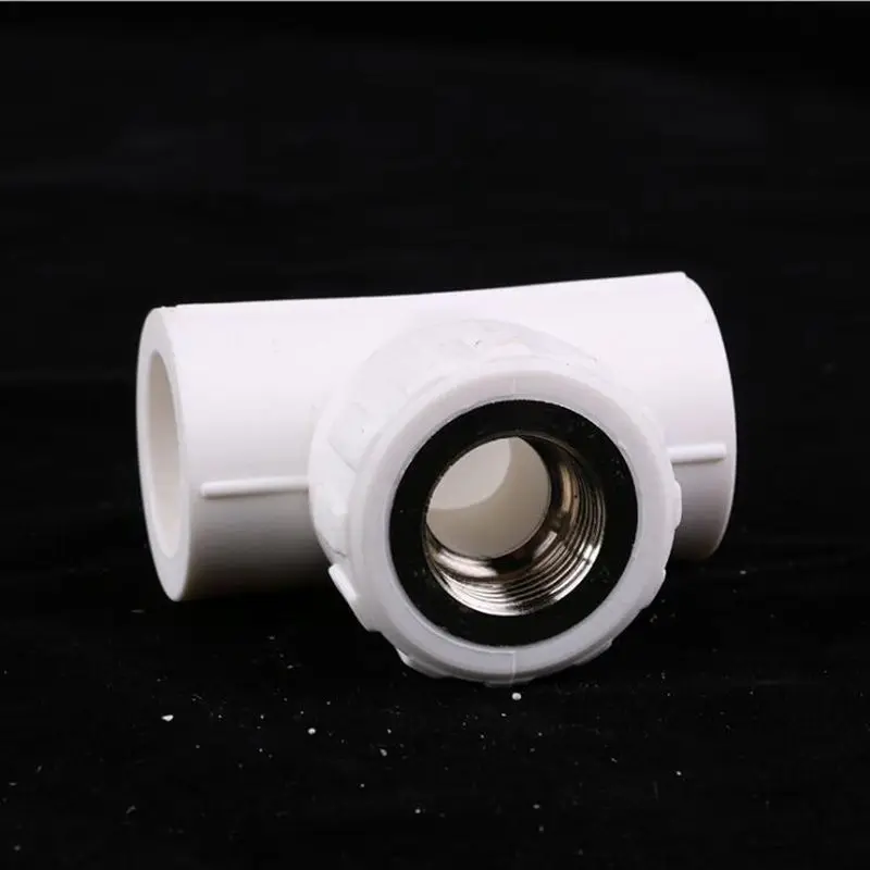 3/4'' BSPT Male Female Thread 32mm PP-R Plastic Water Connector Tee Pipe Fitting Hot Melt Installation Heat System | Обустройство