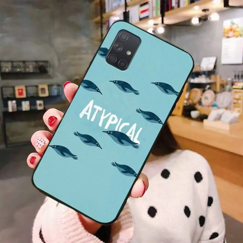 

Atypical tv series Bling Cute Phone Case For Samsung A10 A20 A30 A40 A50 A70 A80 A71 A91 A51 A6 A8 2018