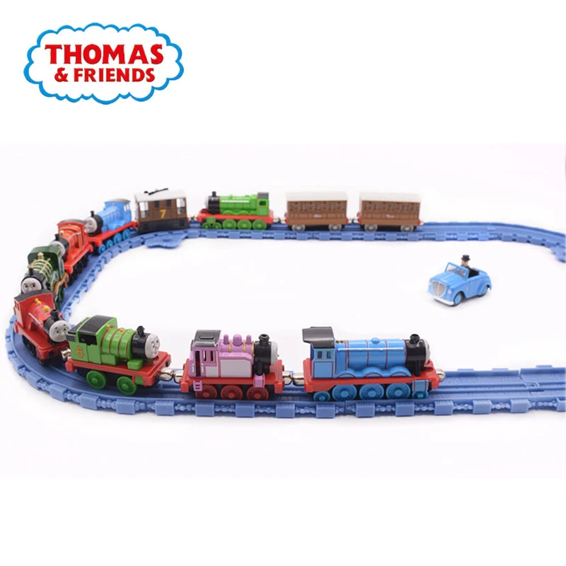 Поезда Thomas and Friends аксессуары для трека кольцевой сращенный трек 12 шт. подходит