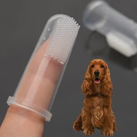 heypet pet finger super soft toothbrush teddy dog %e2%80%8b%e2%80%8bbrush bad breath tartar dental tools dog cat cleaning supplies