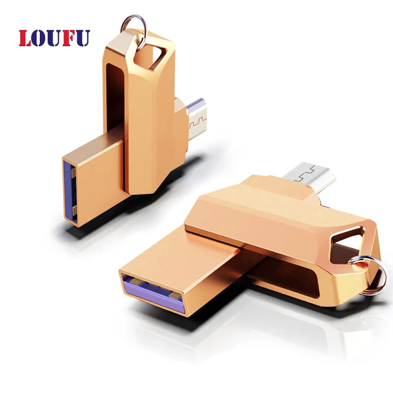 Быстрая скорость OTG флеш накопитель USB 3 0 флэш 32 Гб 64 128 ГБ Micro совместимый с ОС Android