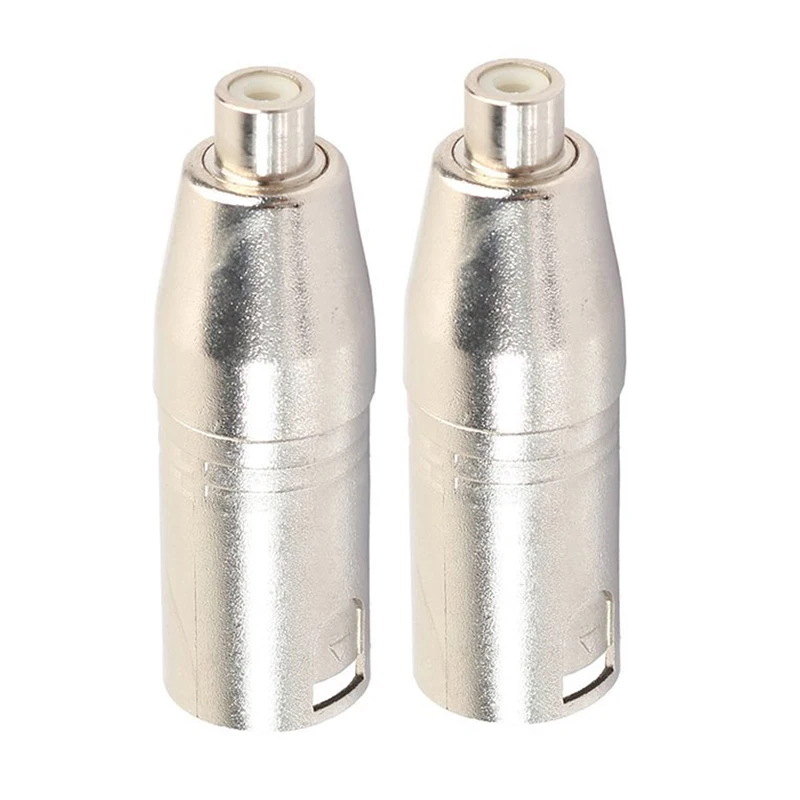 Горячая 3C-5Pcs/лот металлический XLR 3 контактный разъем для гнездовой RCA аудио