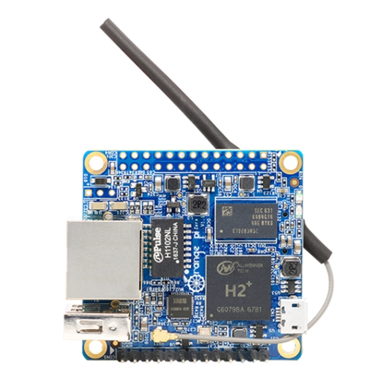 Макетная плата для Orange Pi Zero LTS 512 МБ + защитный белый чехол H2 четырехъядерный