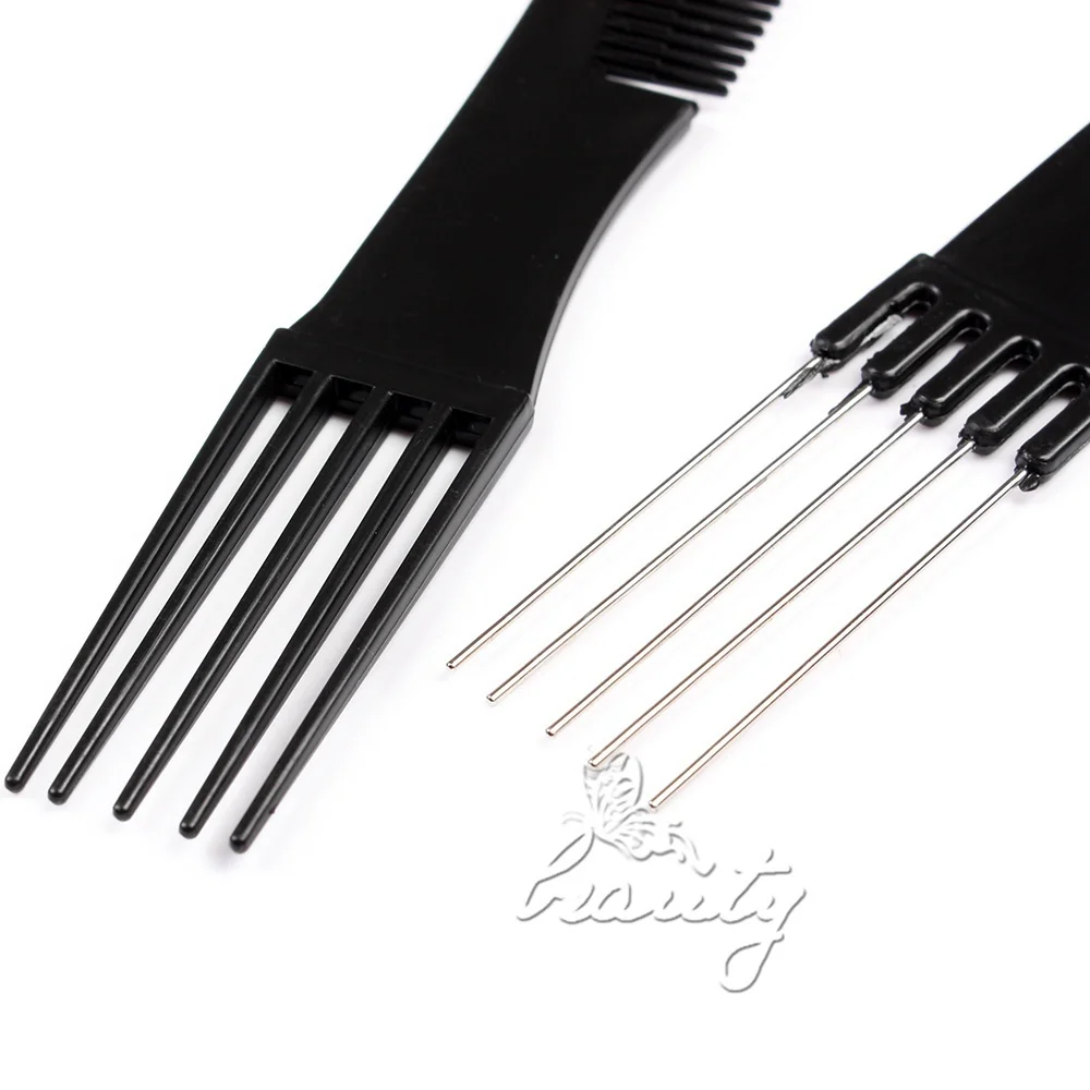 10 шт./компл. профессиональные расчески для волос Парикмахерская пластиковая