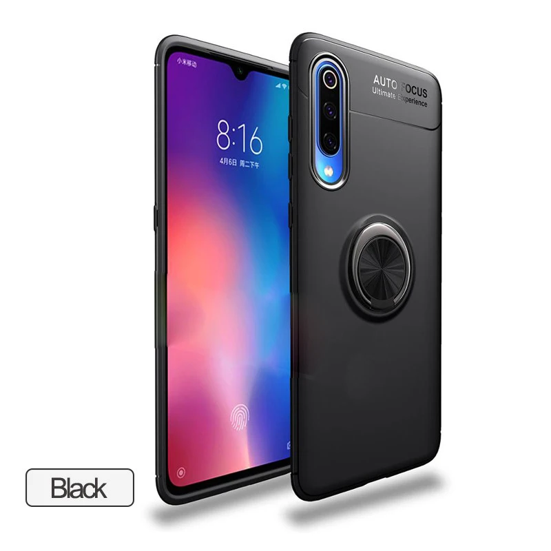 Black Ring Case ALLOPUT 3D стекло xiaomi a3 закаленное стекло Xiaomi Mi A3 против царапин полное покрытие MIA3 XIAOMI защитное стекло на сяоми ми а3 Xiaomi a3 стекло Xiaomi mi a3 сяоми ми а3 стекло - Цвет: Black Ring Case