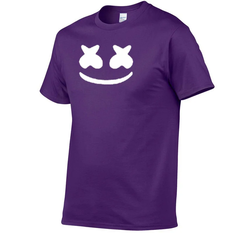

2021 Summer JANSANELIN Tide Brand Smiley Face Printed T-Shirt Sports And Leisure Couples Parent-Child Wear
