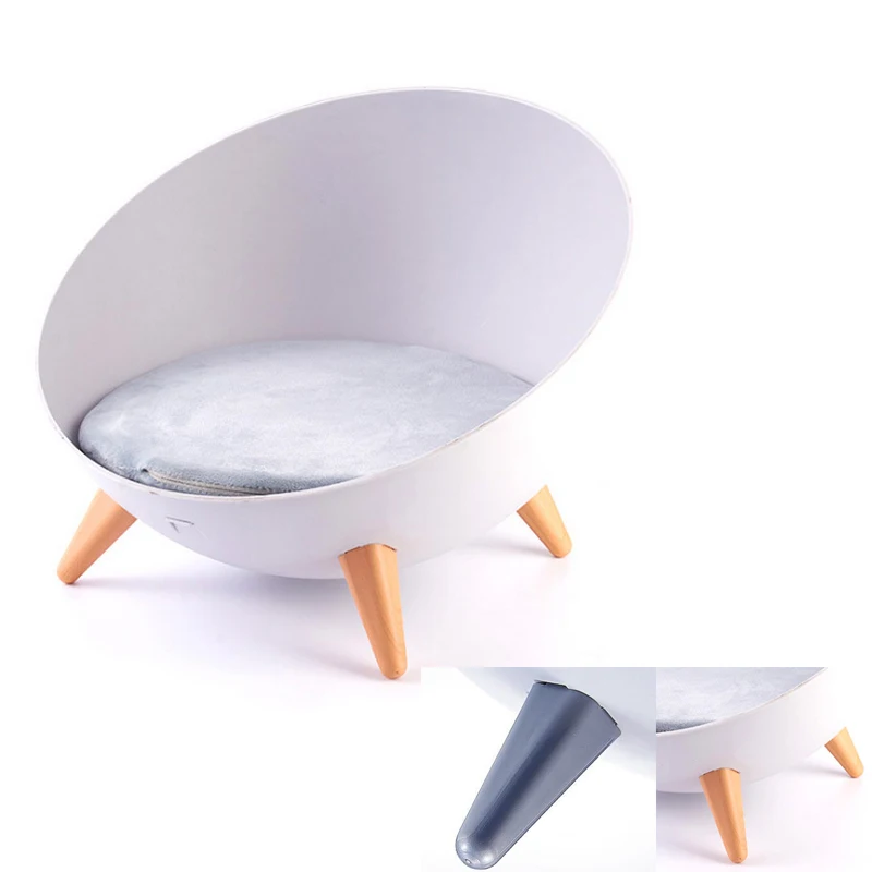 

Pet cat Beds House Hemisphere Cat Kennel Warm House Semi-sealed For Pet Puppy Dog Bed Cushion Sleeping Sofa Pet Products Chair