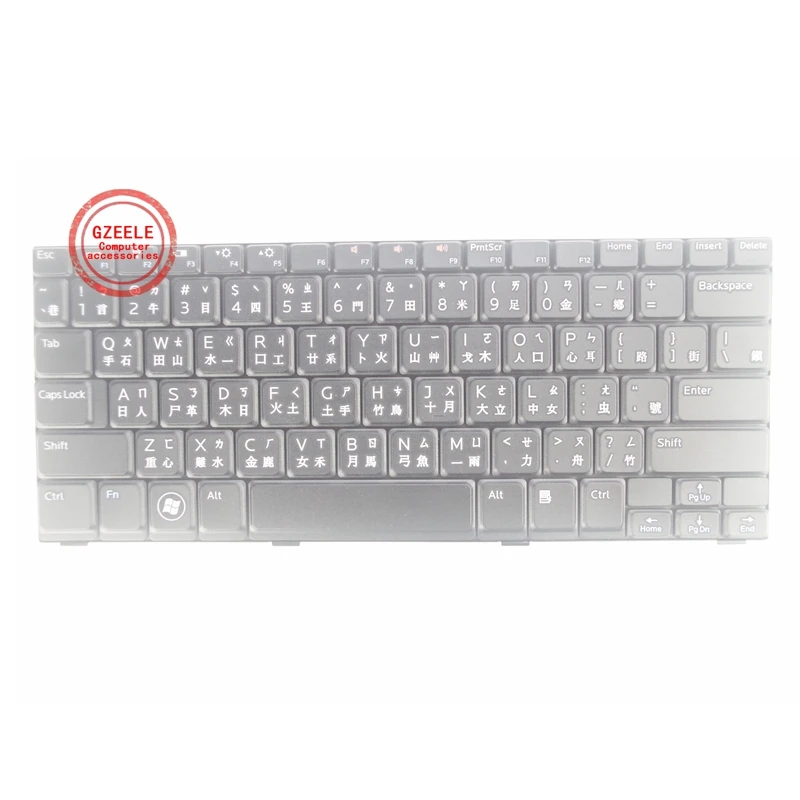

Китайская Клавиатура для ноутбука Dell Inspiron Mini 10-1012, 1014, 1015, 1018, P04T, PK130F11A01, PK130F12A12