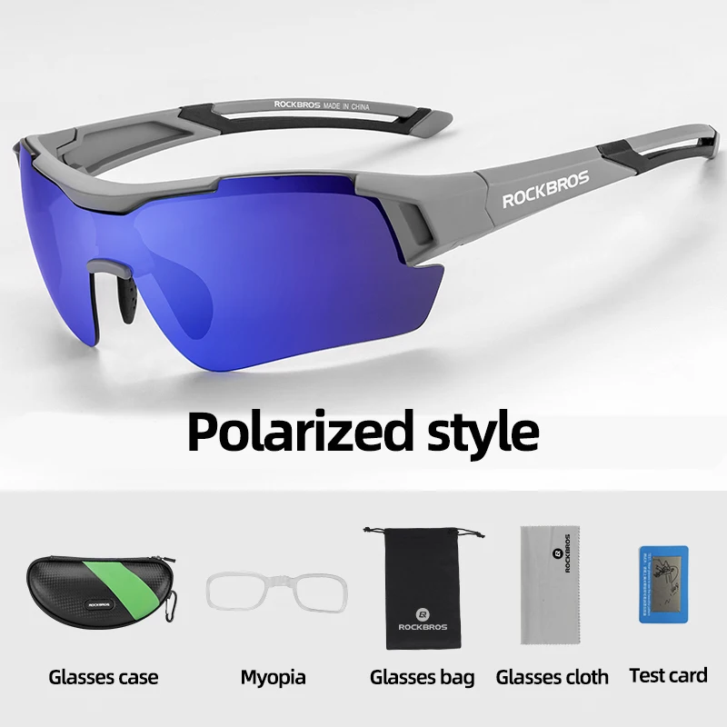

ROCKBROS Cycling Men's Glasses Polarized Cycling Glasses Sports MTB Bike Glasses Women Outdoor Sunglasses Cycling Eyewear Goggle