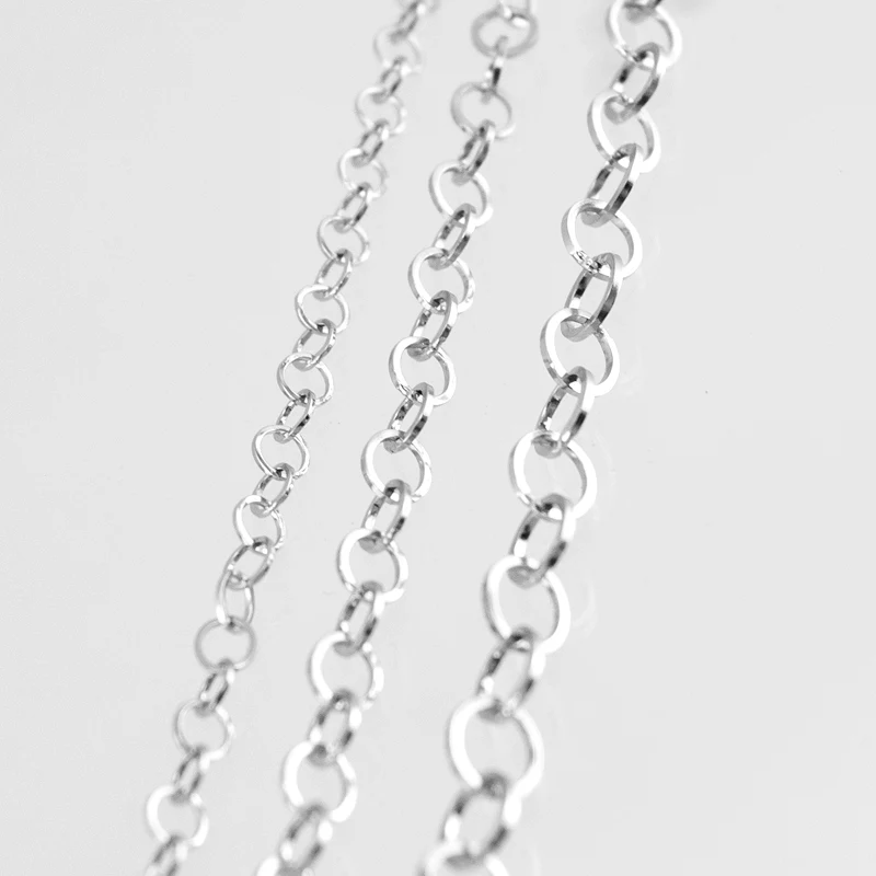 O цепочки из 100% нержавеющей стали для изготовления ювелирных изделий