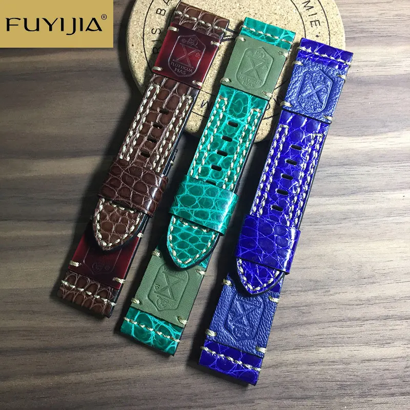 FUYIJIA универсальный ремешок для часов 20 мм/22 мм/изготовленные на заказ из