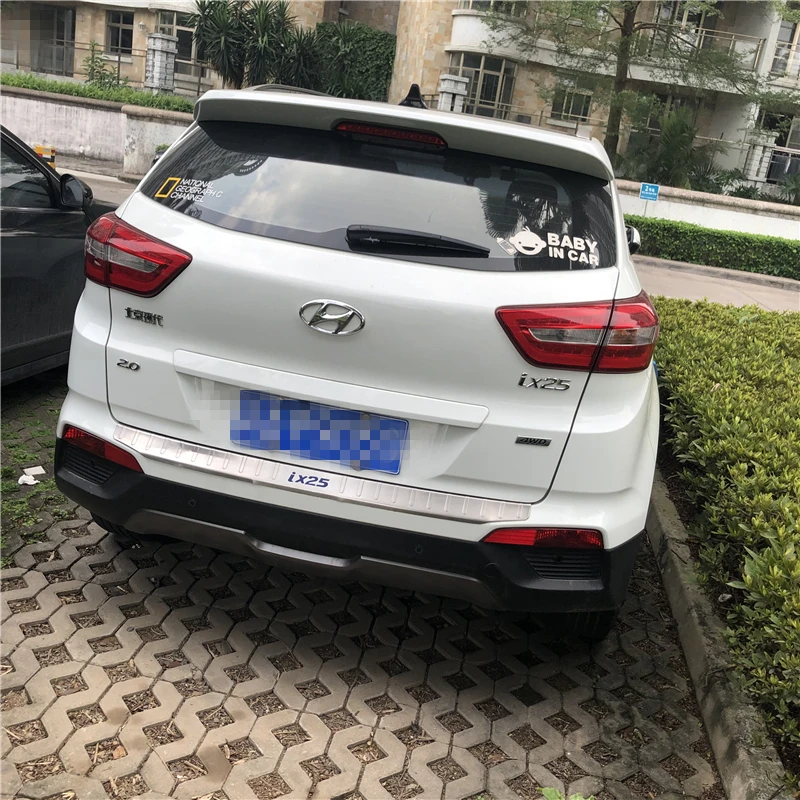 Спойлер для Hyundai IX25 Creta задний спойлер из АБС материала 2014 2015|Спойлеры и крылья| |