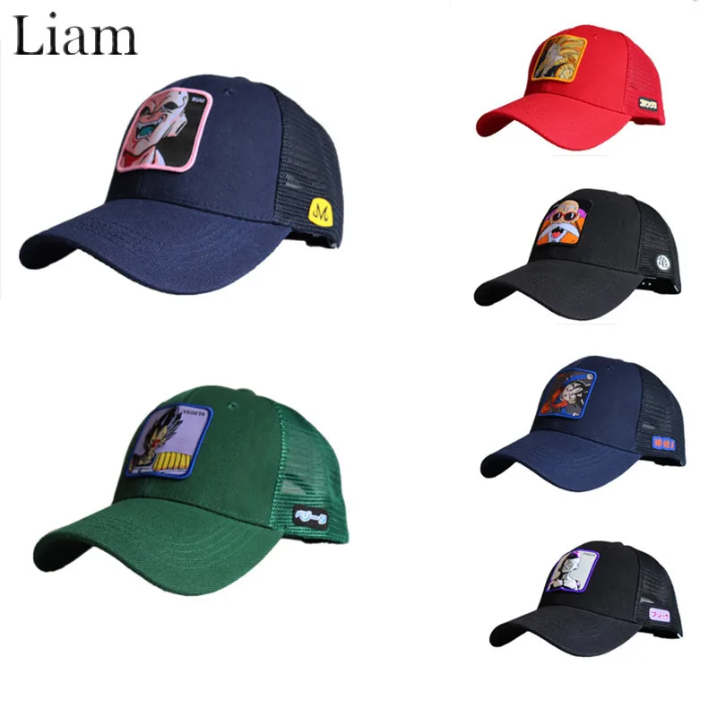 Кепка аниме Мужская кепка в стиле хип хоп для водителя грузовика женская и