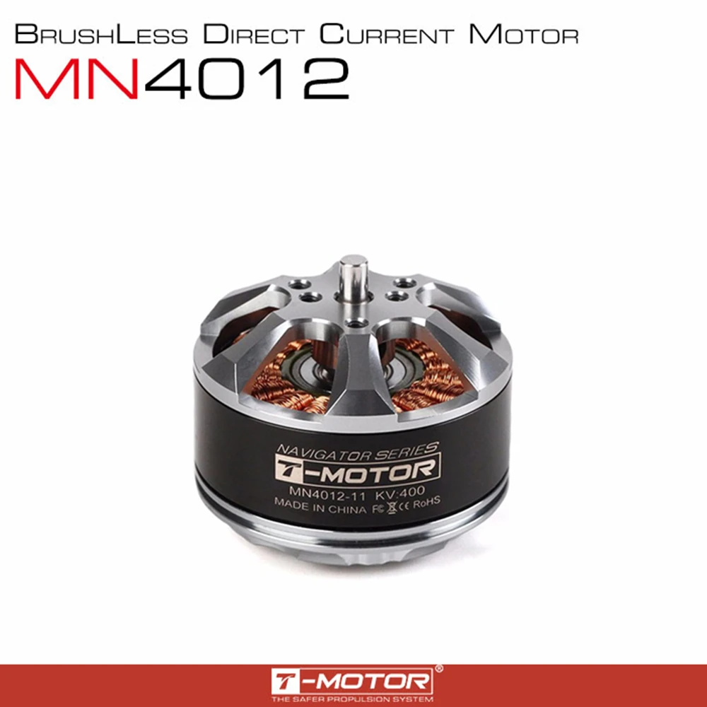T-MOTOR MN4012 KV340/KV400/KV480 RC бесщеточный двигатель для многовинтового коптера