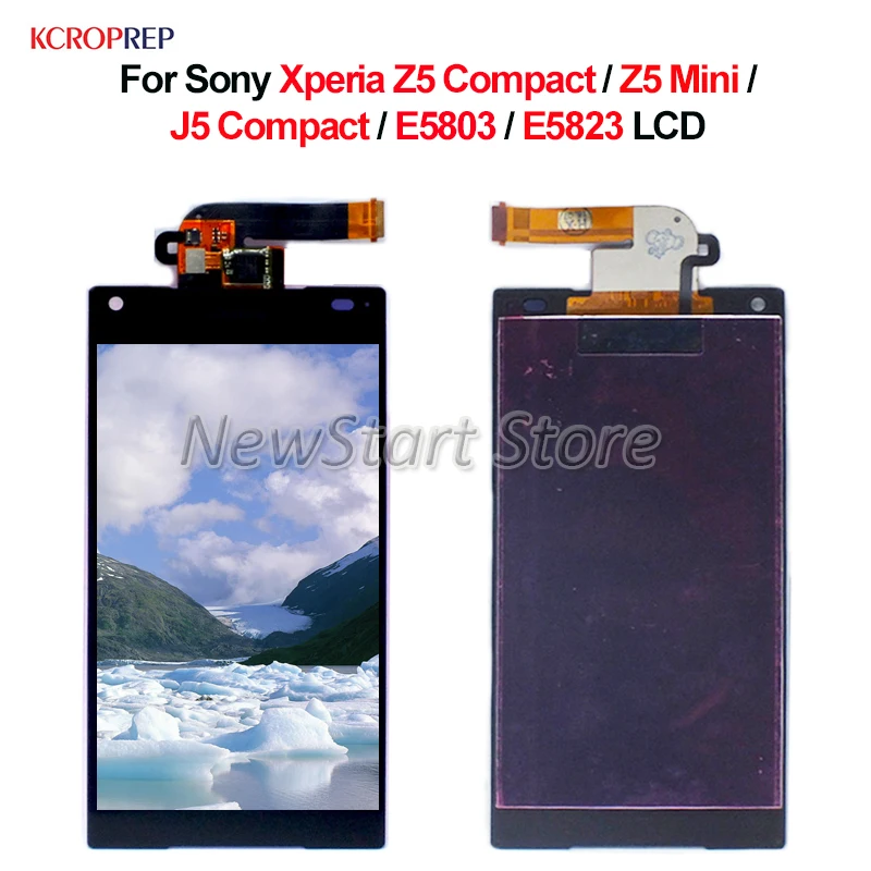 Для Sony Xperia Z5 Компактный ЖК для Mini E5803 E5823 дисплей с сенсорным экраном дигитайзер