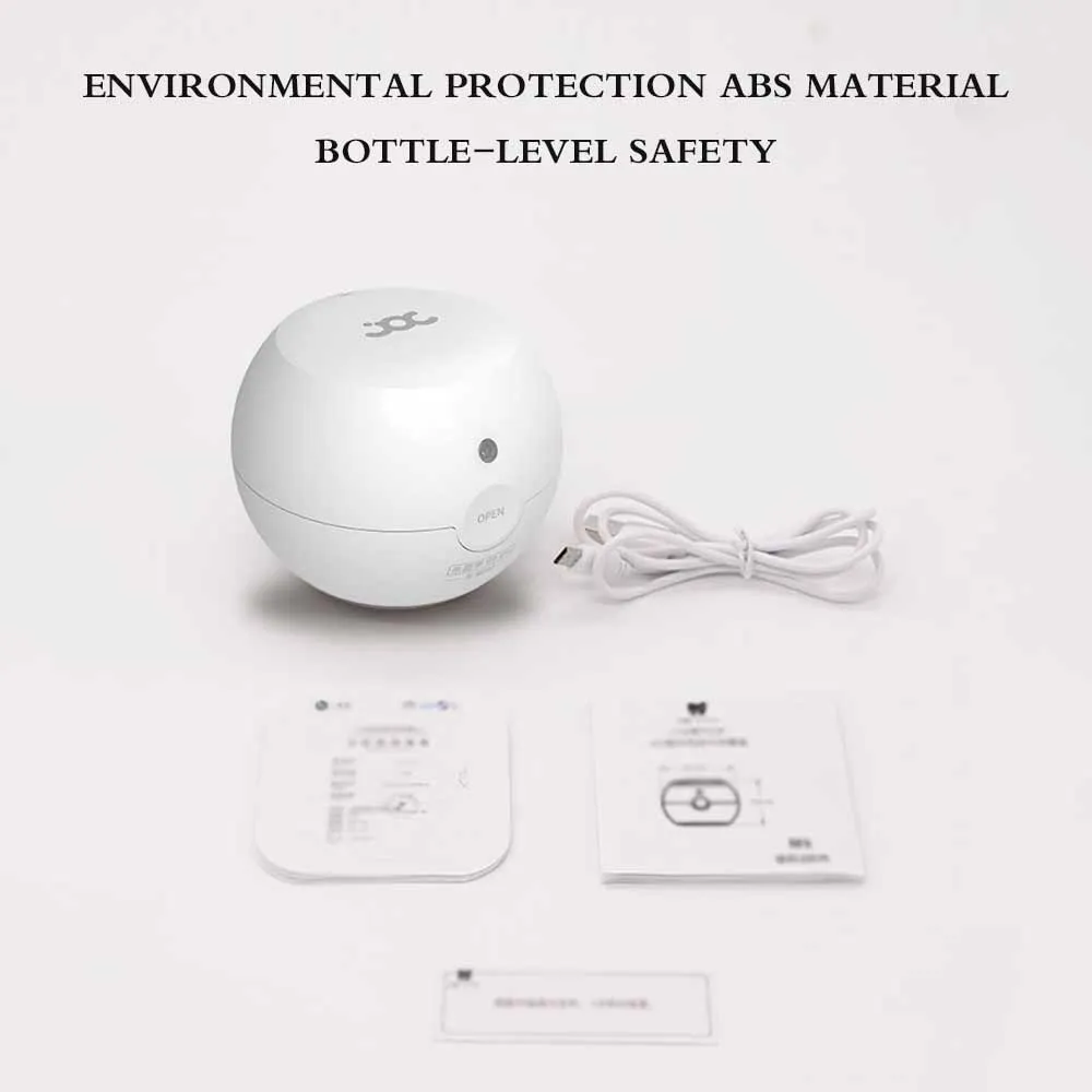 

Infant Feeding Nipple Cleaning Box White Timing Portable Durable Nipple Cleaning Device Baby Pacifier Storage Box