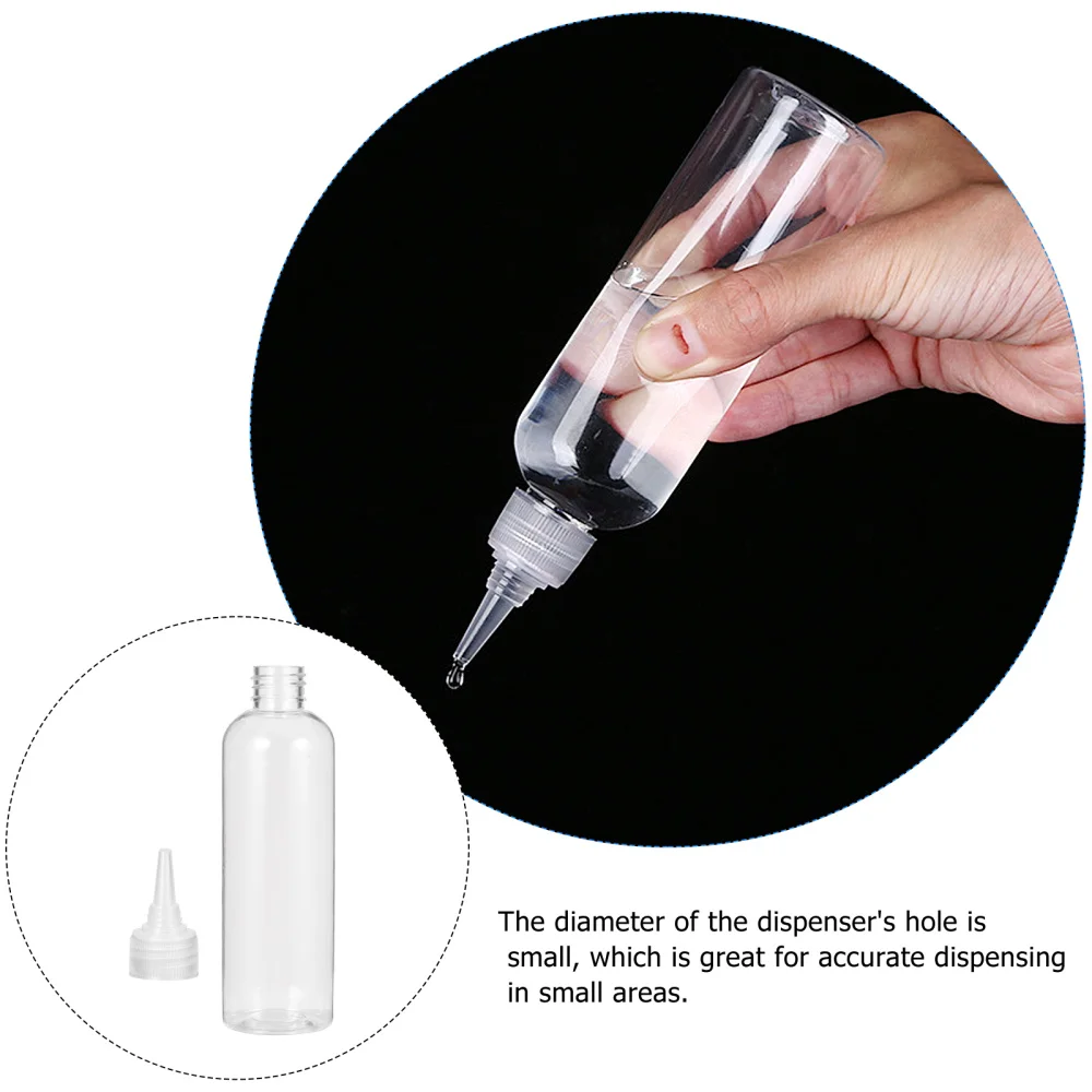 

20pcs 120ml Liquid Bottle Beak Bottle Empty Bottle Squeeze Pointed Mouth Bottles