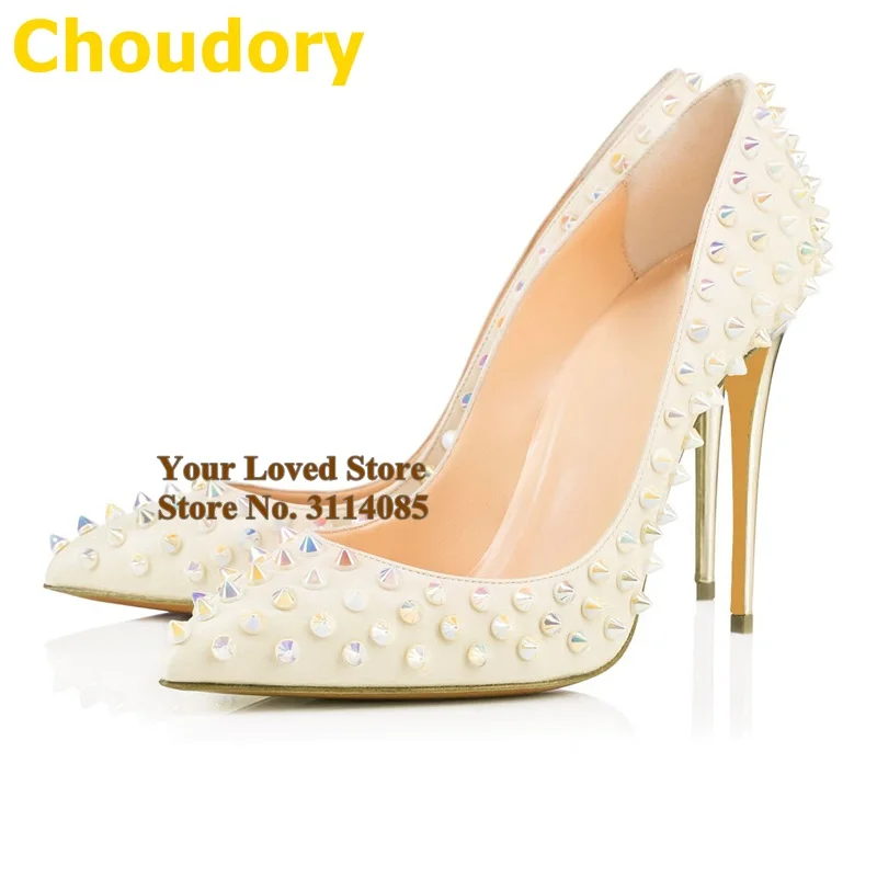 Розовые лакированные кожаные туфли Choudory туфли-лодочки на шпильках с заостренным