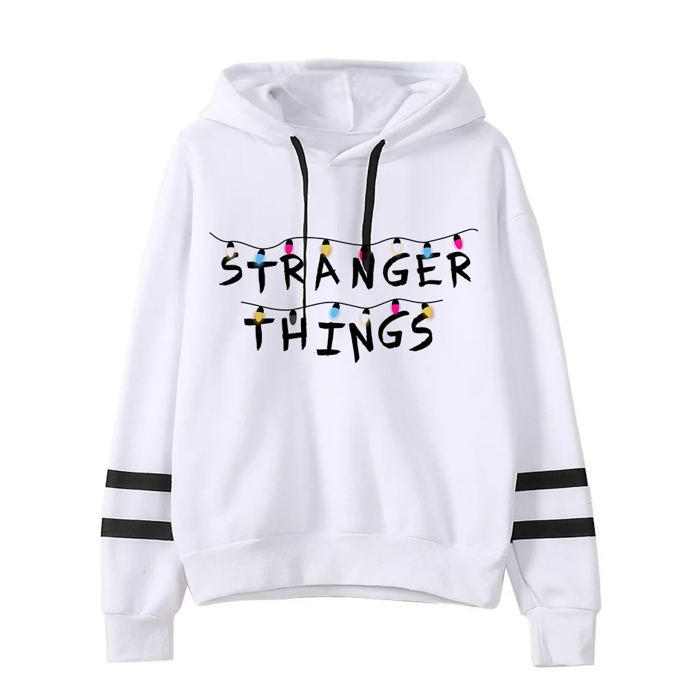 Stranger Things Hoodie Woman Hooded Hoodies Kpop Sweatshirts Kawaii Korean Oversized Harajuku Hip Hop Hoodie Sweatshirt Men