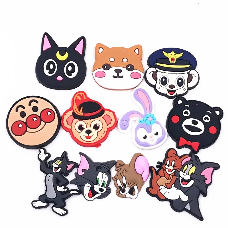 50 шт./лот мягкие декоративные аксессуары с милым рисунком кота мыши собаки