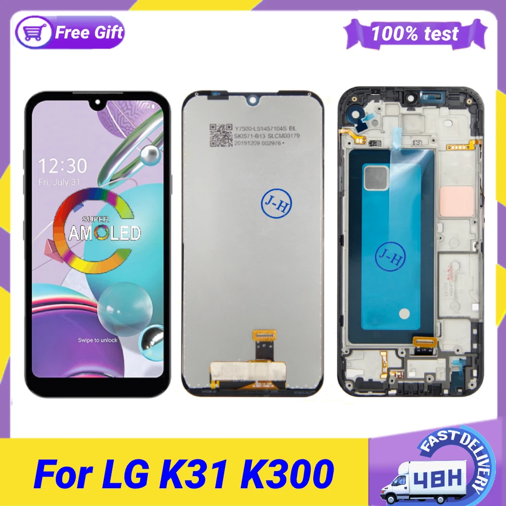 

Original 5.7" For LG K31 Aristo 5 LCD Display Touch Screen Digitizer Panel Assembly Replacement Parts For LG K300 K8x Display