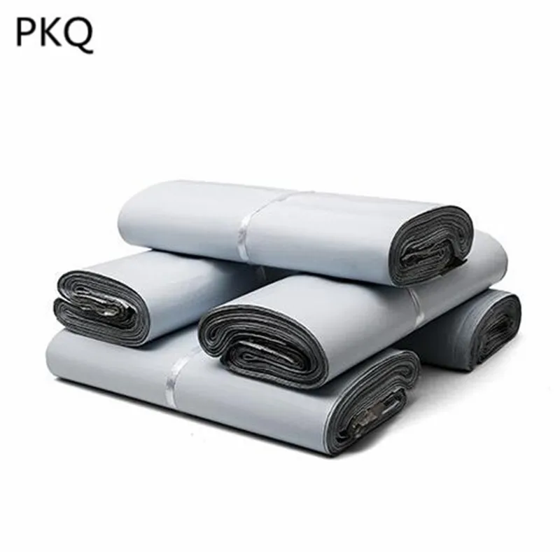 100% новый материал пластиковый белый пакет для отправки большой пустой конверт