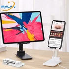 Металлический Настольный держатель для планшета для ipad air 4 10,9 9,7 10,2 дюймов мобильный телефон стенд для Xiaomi Huawei iPhone Pro 12,9 10,4 держатель