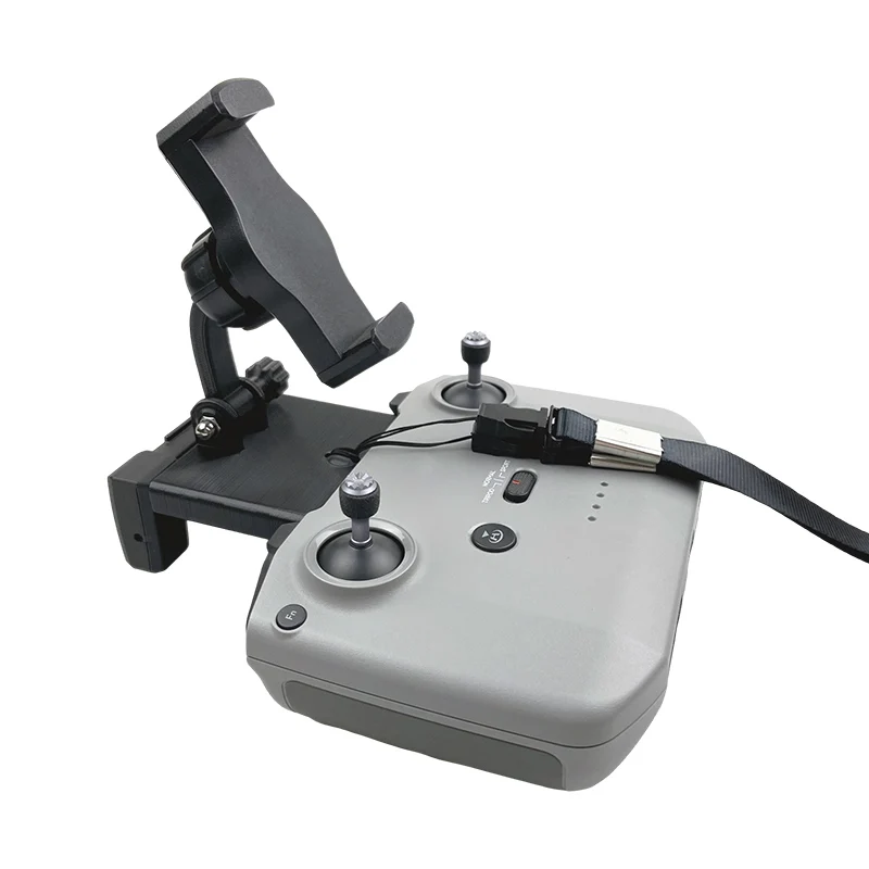 

Suitable for DJI Mavic Air2/2S/Mini2 Front Adjustable Angle Mobile Phone Holder Bracket Remote Control Lanyard Drone Accessories