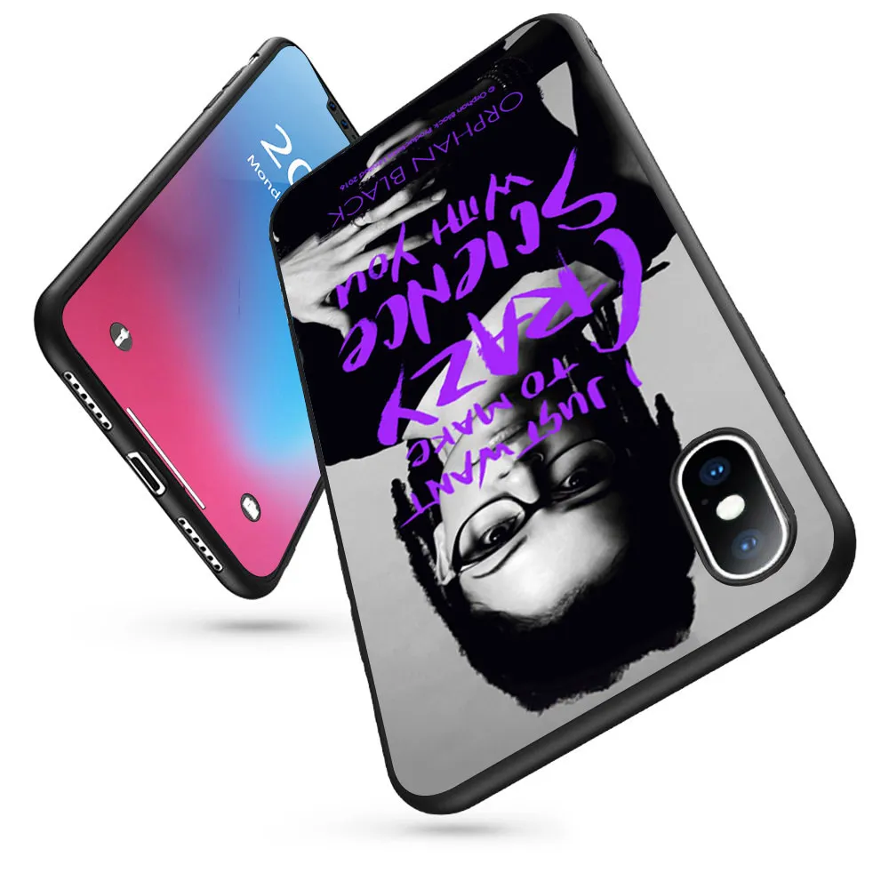 Один из добрых черных телефонных чехлов для iPhone 11 Pro Max XR XS 5S 6S 7 8 Plus мягкий чехол