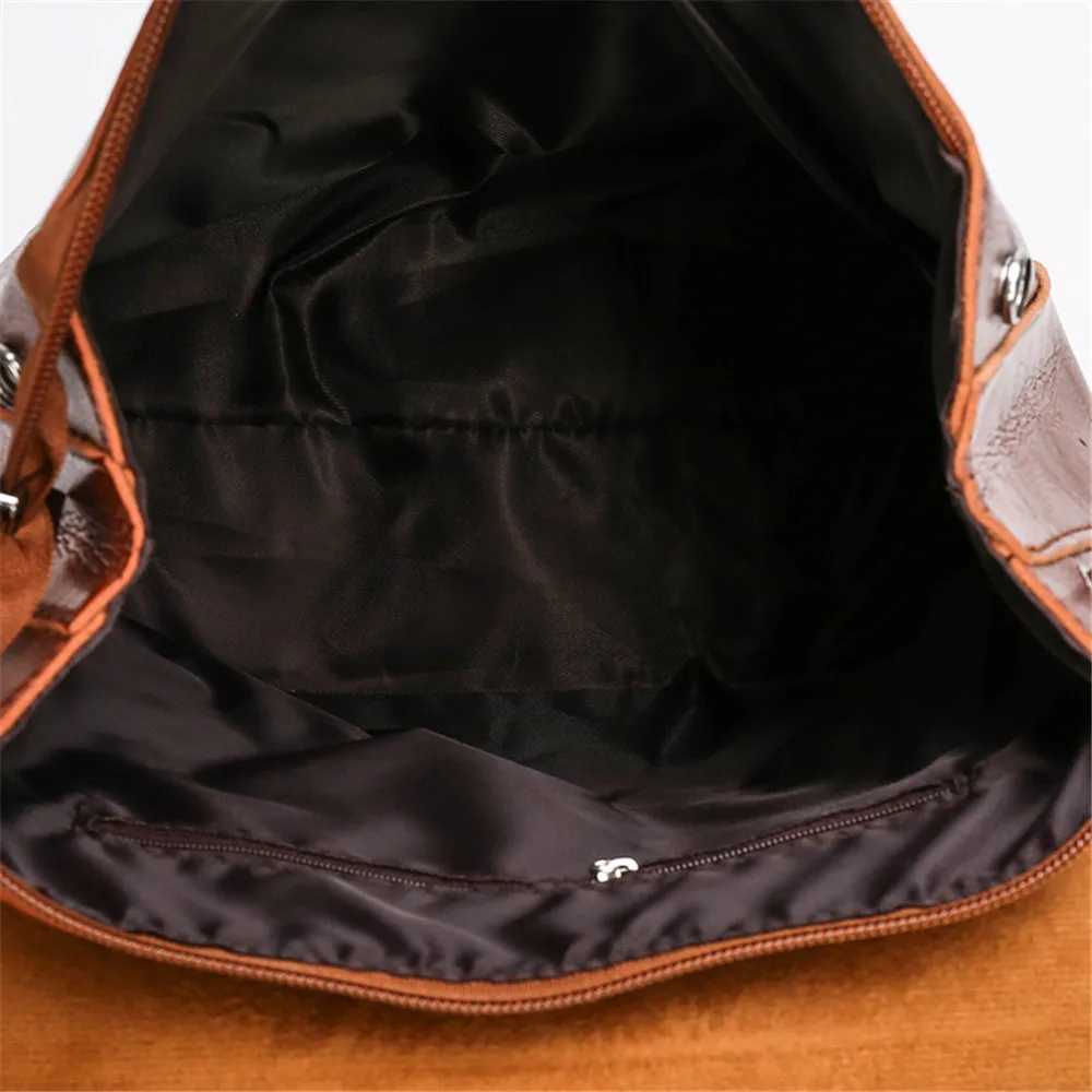 

Women Oil Wax Leather Backpacks Multifunction Candy Color School Shoulder Bags for Teenager Girls Casual Daily Bagpack Female