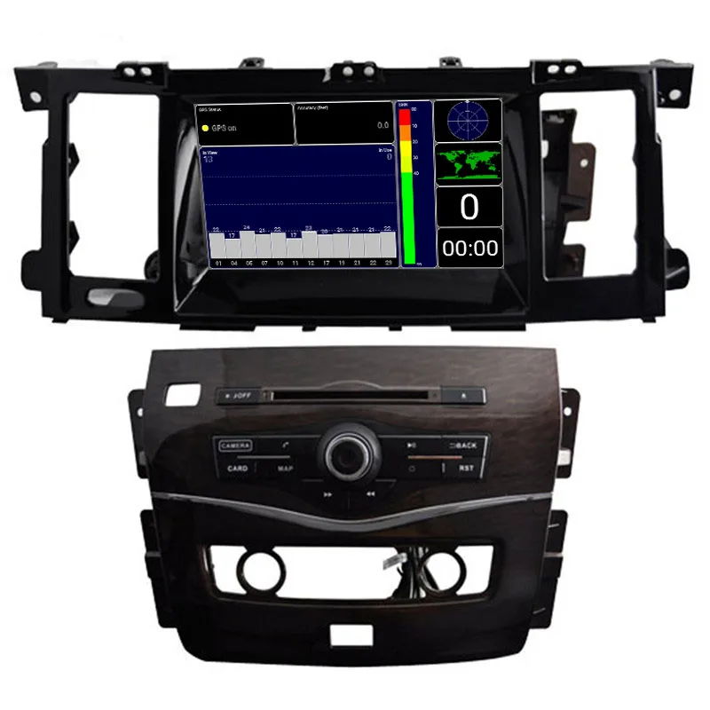 NaviTopia 1024*600 8 дюймов core ram 2G rom 32G Android 1 автомобильный радиоплеер для Nissan Patrol 2015-с