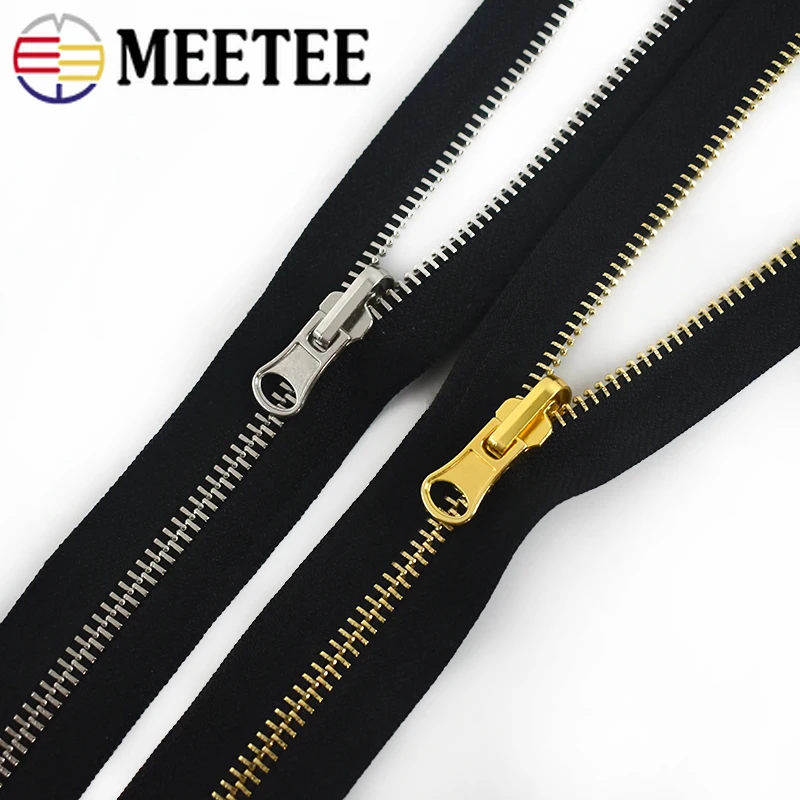 5 шт. двойной бегунки для молний 3 #5 #8 # металлические застежки молнии куртки на