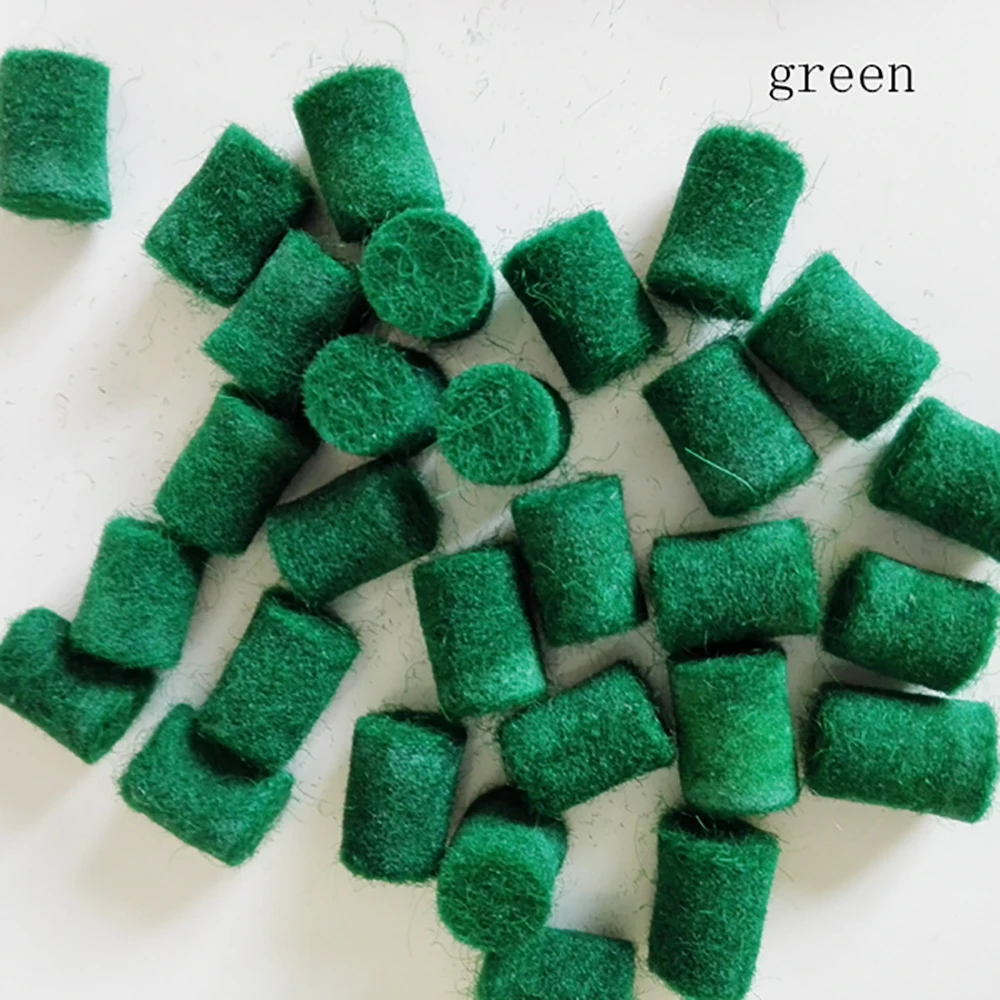 10pcs green 10 шт. саксофон фельты Кнопка войлочный саксофон войлочный коврик саксофон аксессуары музыкальный инструмент Аксессуары - Цвет: 10pcs green