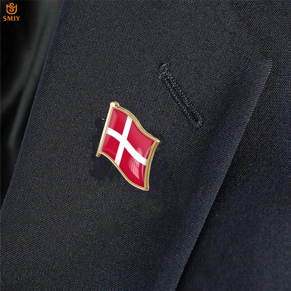 Дания гордый эмалевый телефон металлический Сувенирный значок Американская