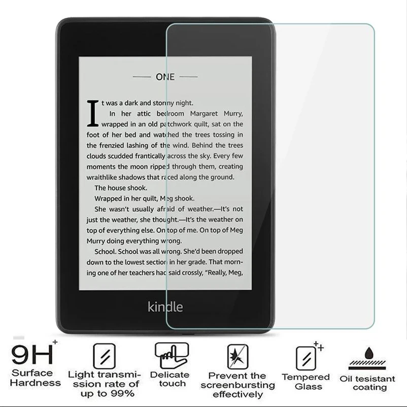 

Tempered Glass For Amazon Kindle Fire HD 8 8.0 HD10 10.1 Screen Protector Paperwhite 1 2 3 4 Oasis 2 3 2017 2019 9H Glass Film