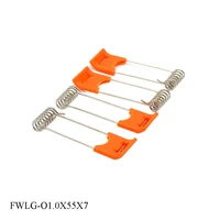 fumao 100pcs custom ceiling spring clips for recessed lighting in led panel