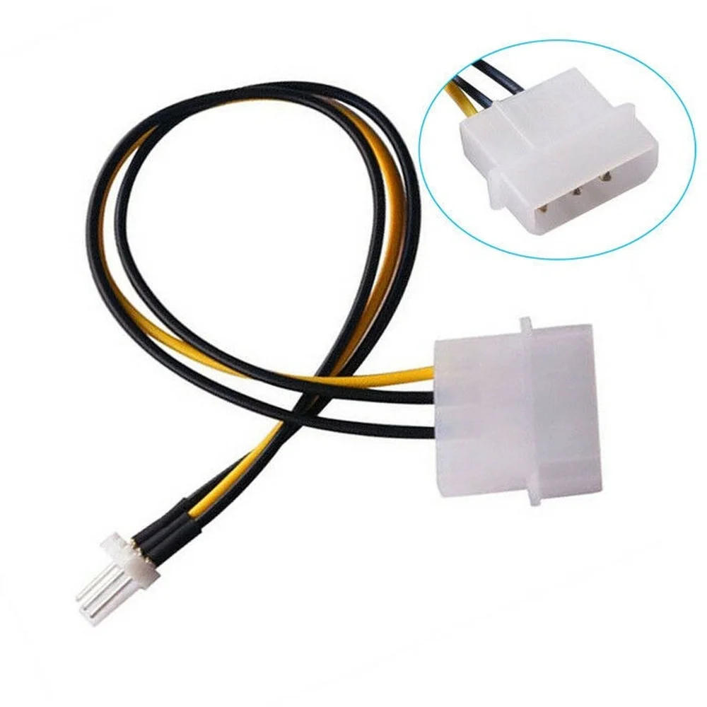 

20cm 4pin Molex / IDE to 3pin CPU / Case Fan Power Cable Adapter PC