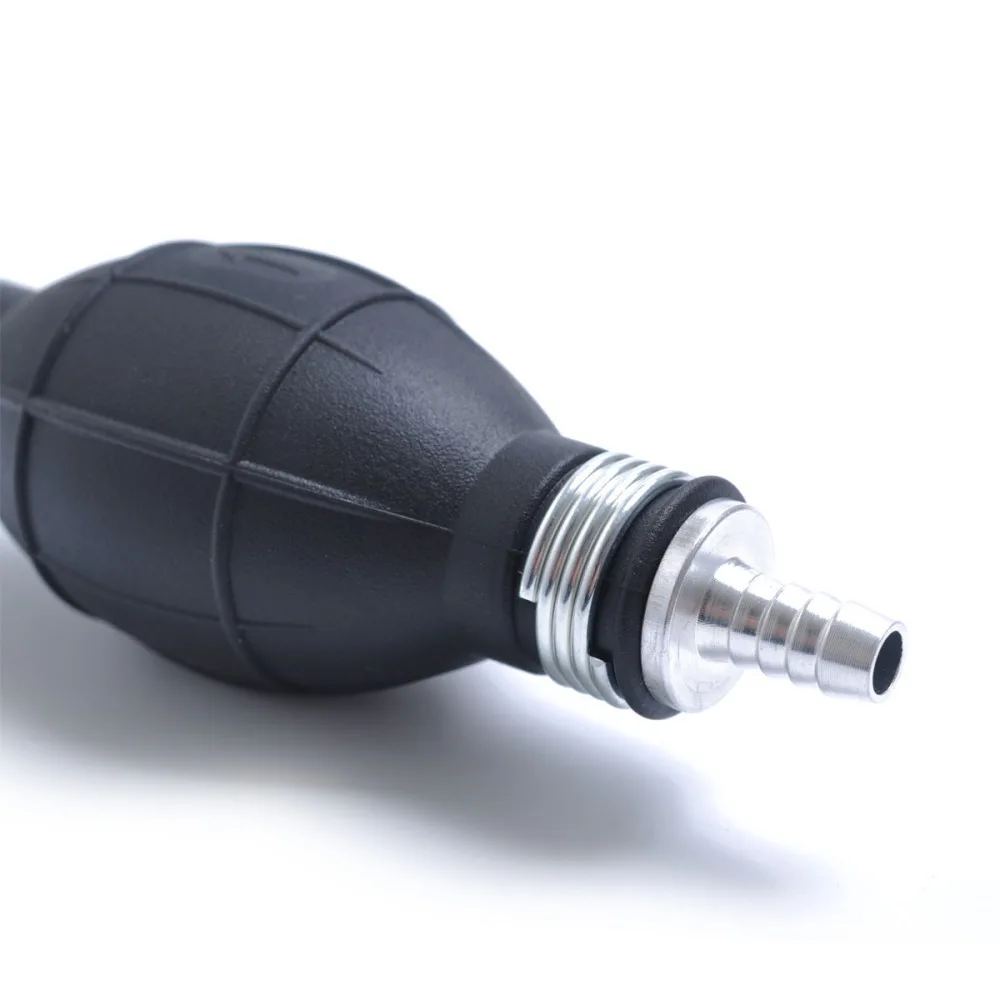 

8mm Black Bulb Type Rubber Fuel Bulb Hand Pump Rubber Fuel Transfer Vacuum Fuel Bulb Gasoline Petrol Diesel Pump For Marine Boat
