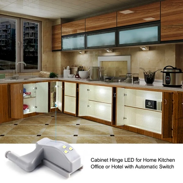 10 шт. Универсальный светодиодный ночсветильник с внутренними петлями|Петли для