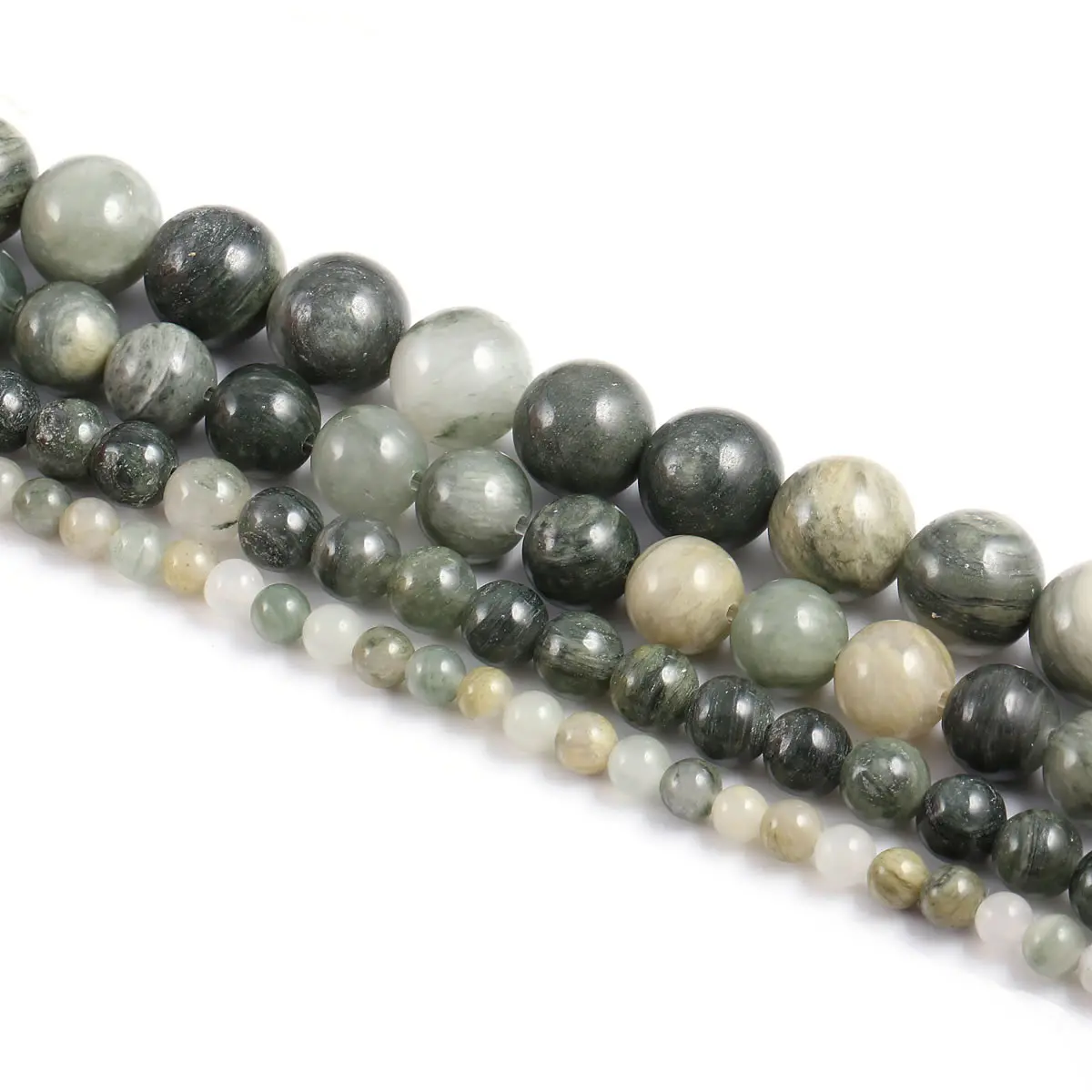 Круглые Бусины Из рутилированного кварца круглые бусины россыпью из